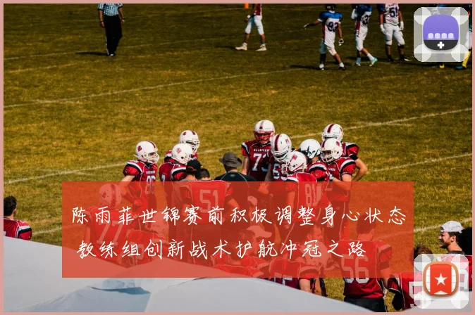 陈雨菲世锦赛前积极调整身心状态 教练组创新战术护航冲冠之路
